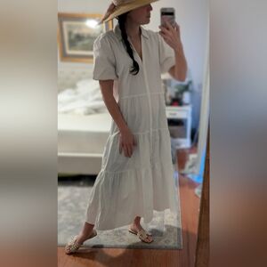 Brochu Walker Havana White Midi Dress